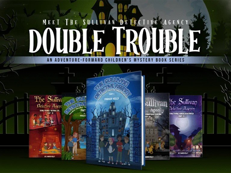Meet The Sullivan Detective Agency: Double Trouble — An Adventure-Forward Children’s Mystery Book Series